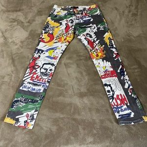 2pair of Embellish jeans